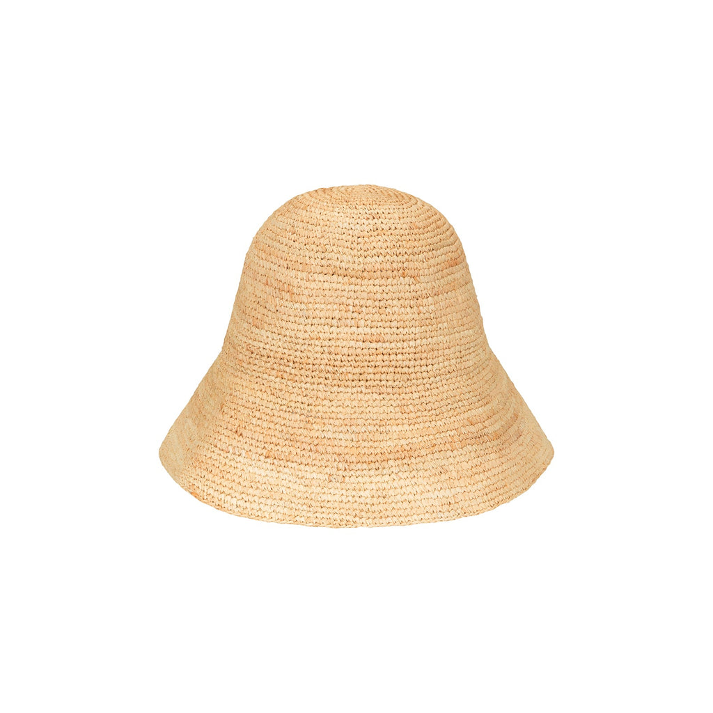 Shoal Bucket - Raffia Crochet - Packable