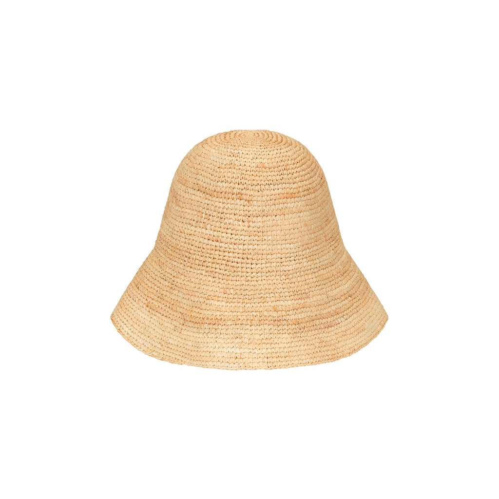 Shoal Bucket - Raffia Crochet - Packable
