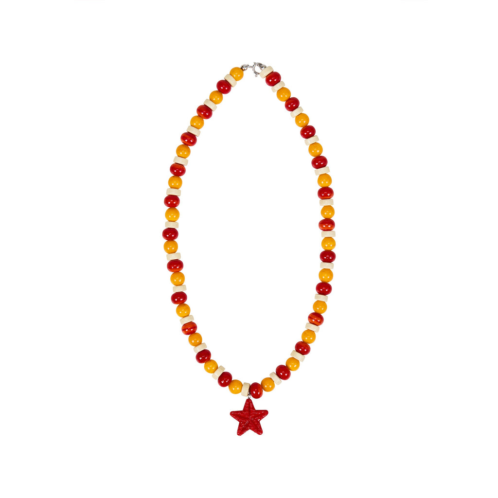 Sunwave Necklace - Red