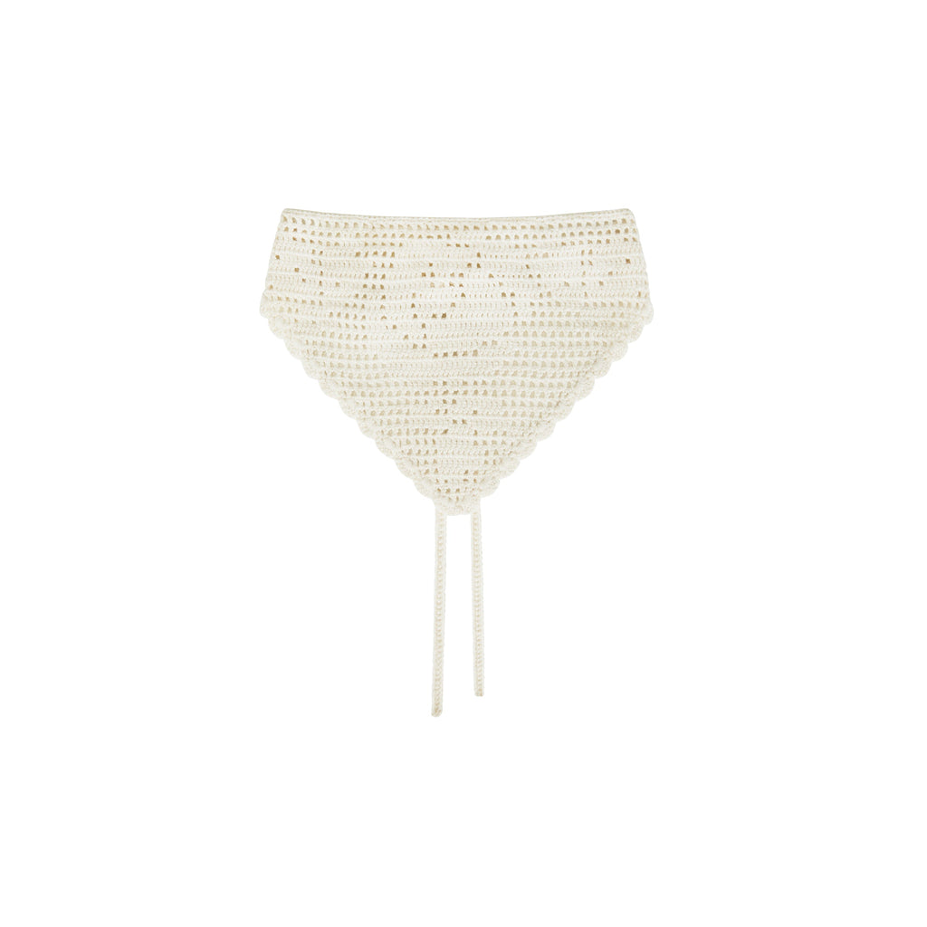 Triangle Bandana - Ivory Rose