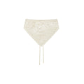 Triangle Bandana - Ivory Rose
